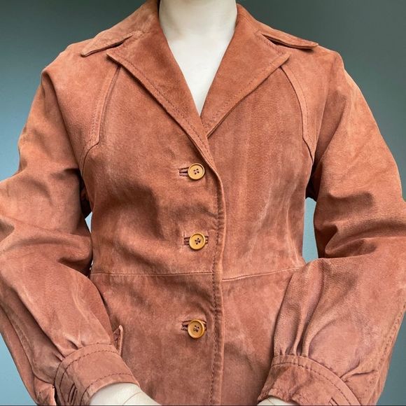 Neiman Marcus Brown Leather Jacket - Picture 13 of 13